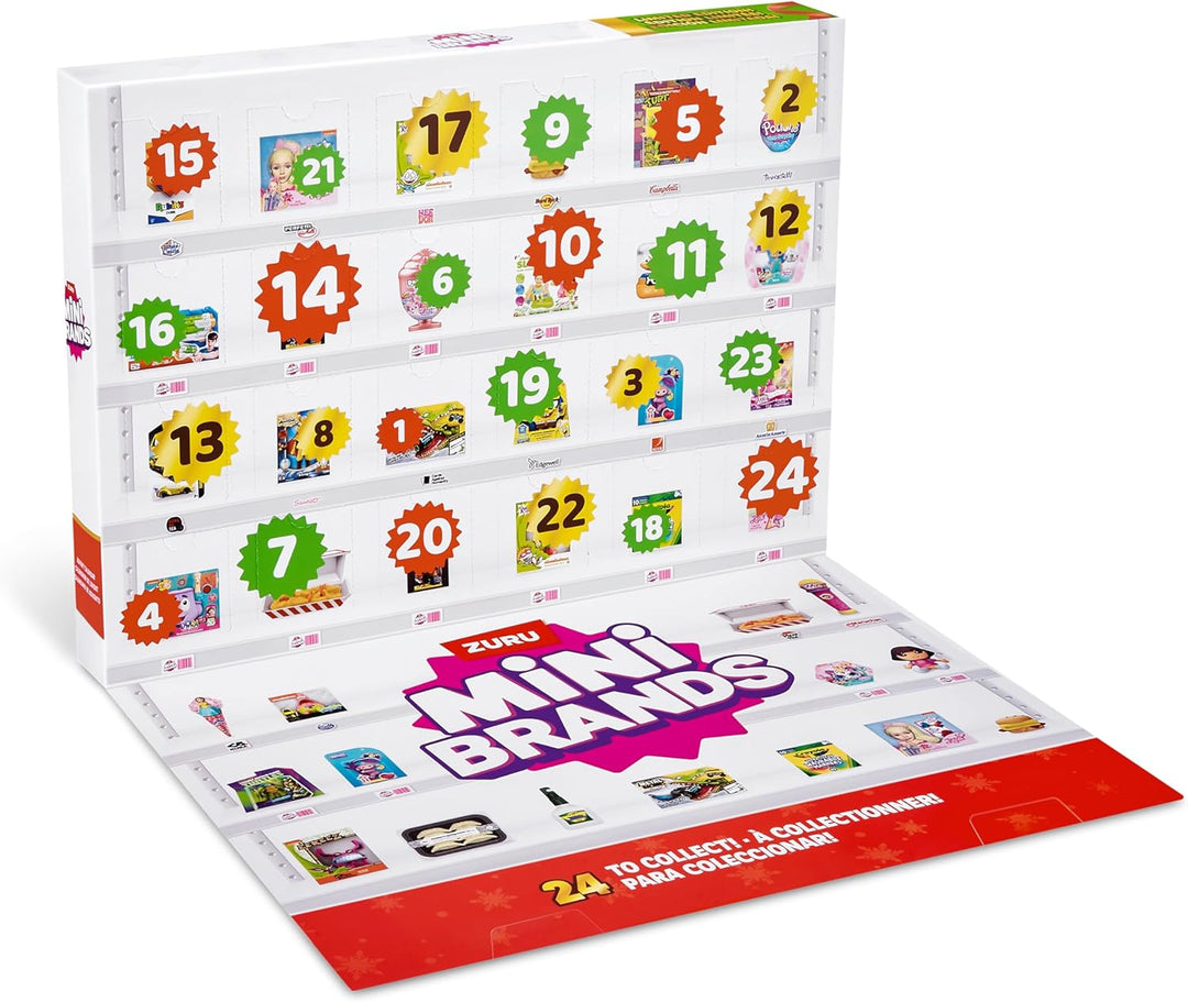 Mini Brands Retro Grocery, Foodie, and Toy Adventskalender