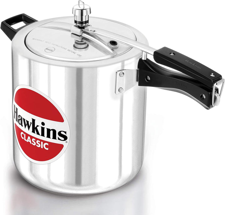Hawkins Classic Schnellkochtopf, 8 l, aus Aluminium, inkl. LSL Kochbuch