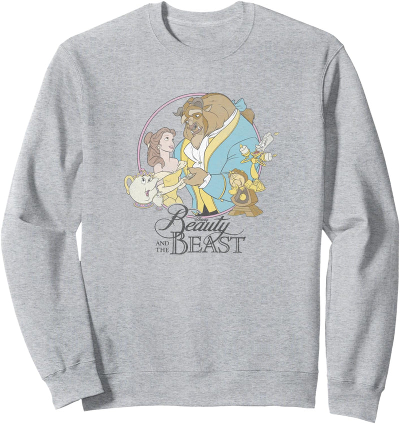 Disney Beauty And The Beast Classic Group Shot Sweatshirt