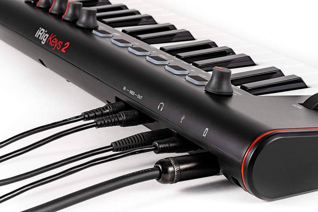 IK Multimedia iRig Keys 2 Pro - Universell einsatzbares MIDI Keyboard für iOS/Android, MAC und PC, s
