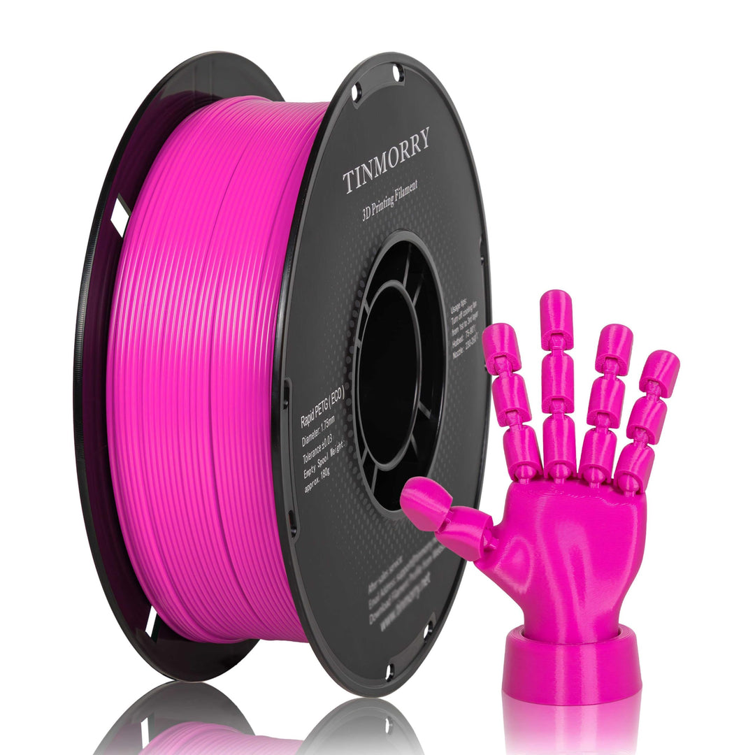 PETG Filament 1.75mm, TINMORRY Rapid PETG-Eco 3D Druck Filament, Kompatibel mit Bambu Lab/Creality K