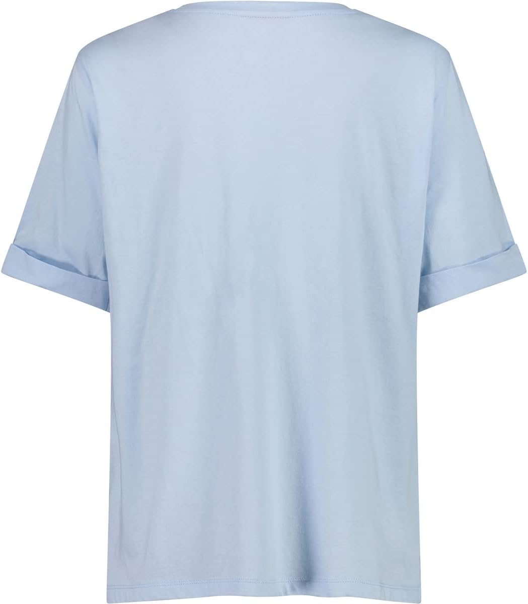 CMP Damen Jersey-t-Shirt für Damen Shirt 36 Kristallblau, 36 Cristall Blue