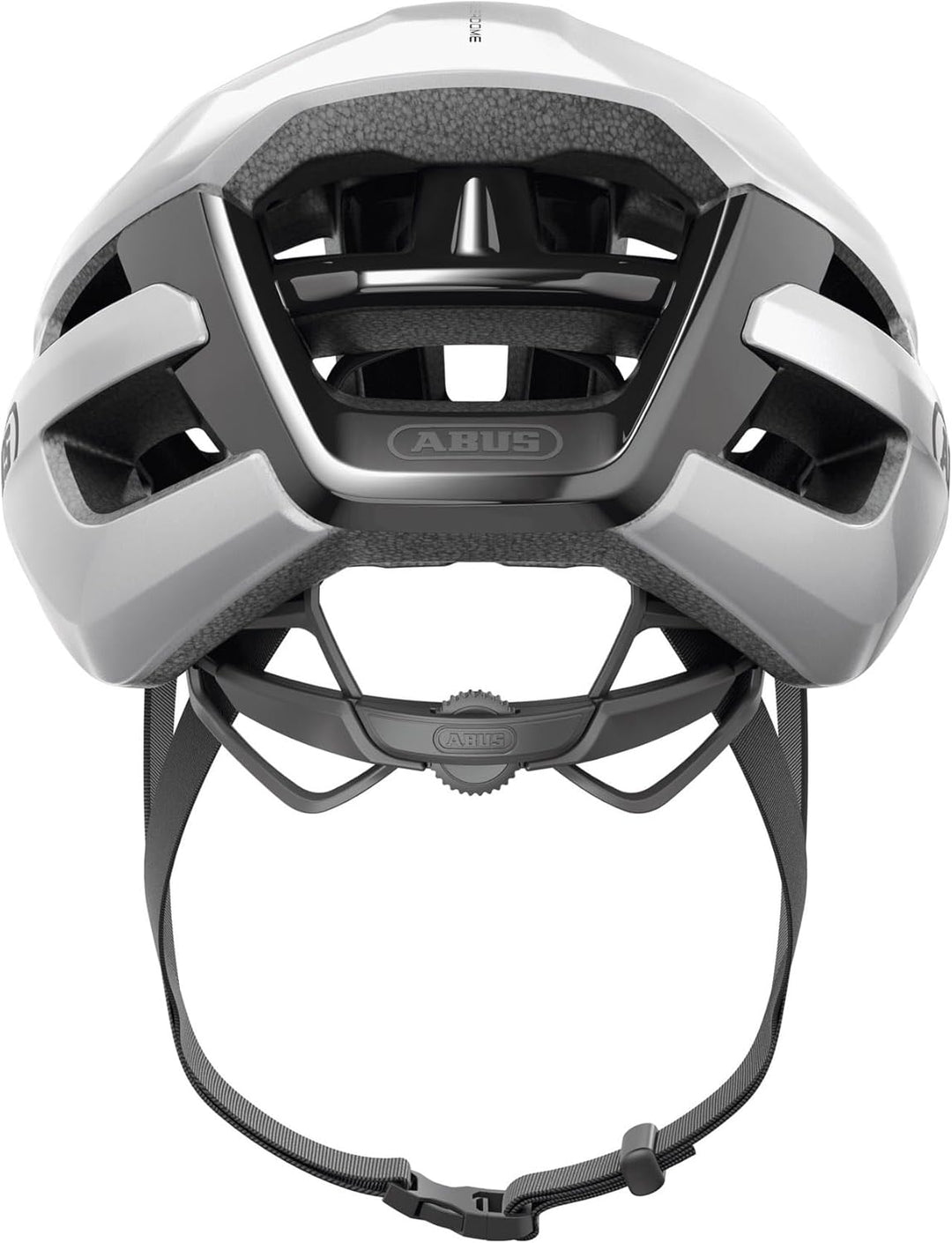 ABUS Rennradhelm PowerDome - leichter Fahrradhelm mit cleverem Belüftungssystem und aerodynamischem