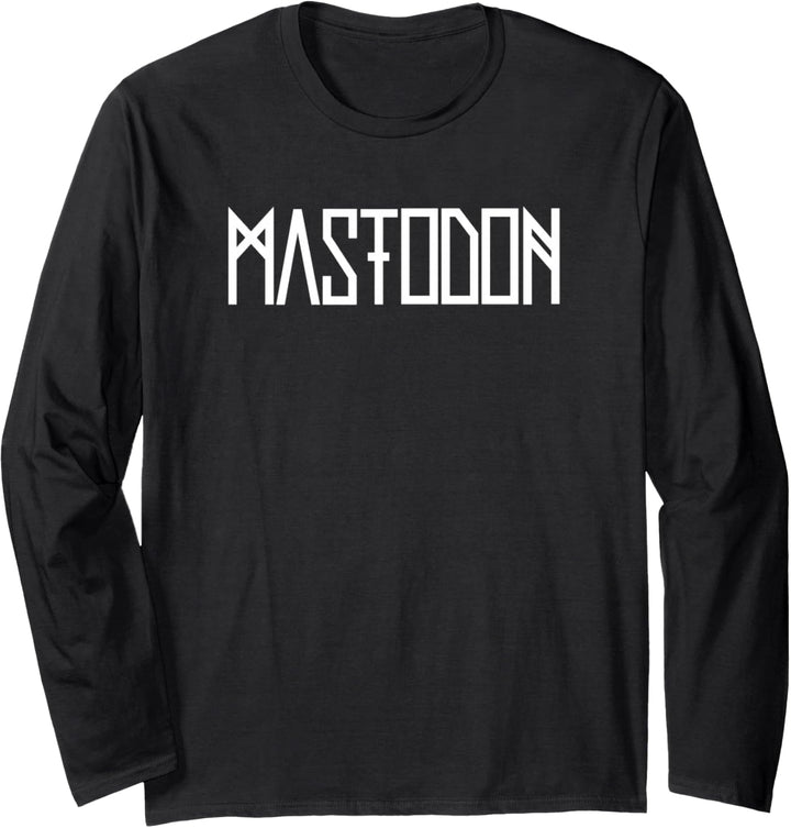 Mastodon - Logo Langarmshirt