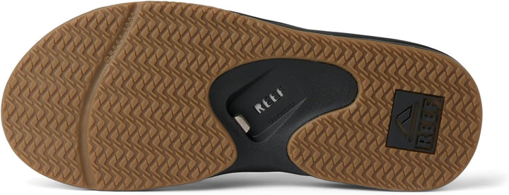 Reef Herren Fanning Flipflop 36 EU Schwarz Black Silver Bls, 36 EU Schwarz Black Silver Bls