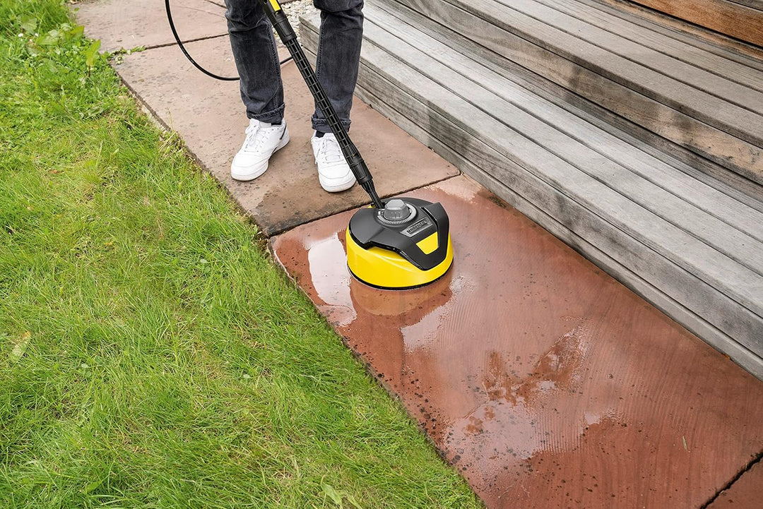 Kärcher Flächenreiniger T-Racer T 5 (Spritzwasserschutz, für grosse Flächen, zwei Flachstrahldüsen,