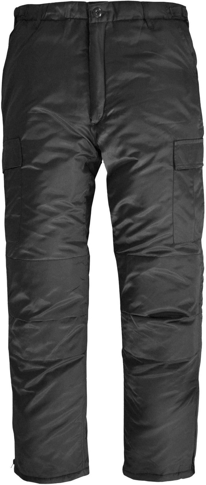 normani Winter Thermohose - gefüttert - wasserabweisendes Nylon-Obermaterial XL Schwarz, XL Schwarz