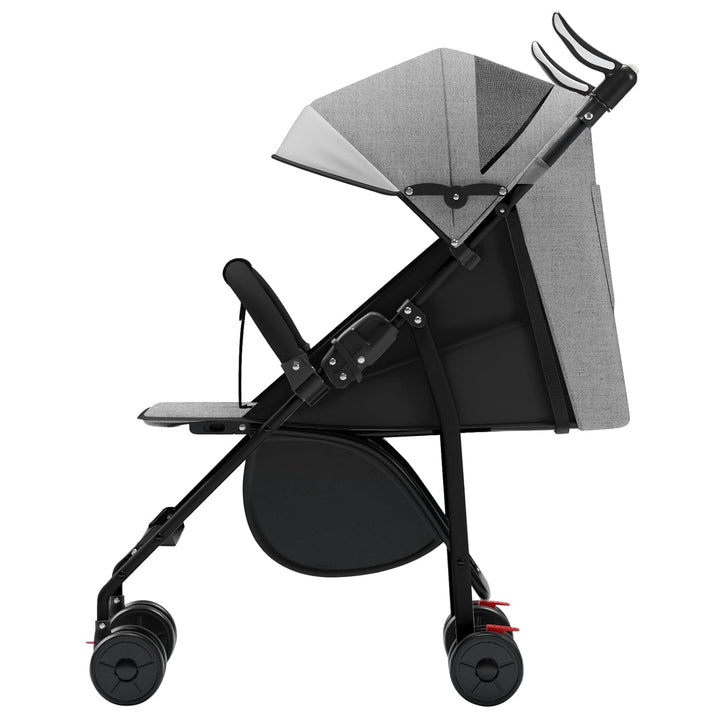 Buggy Kinderbuggy, klappbar 360° Liegebuggy, Sportwagen Faltbar,Kinderwagen,Eva-Schaum-Räder, Moskit