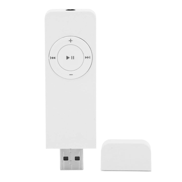 GOWENIC MP3 Player, 64 GB, Weiss, Musikplayer mit integriertem 180 mAh unterstützt Audiobücher und H