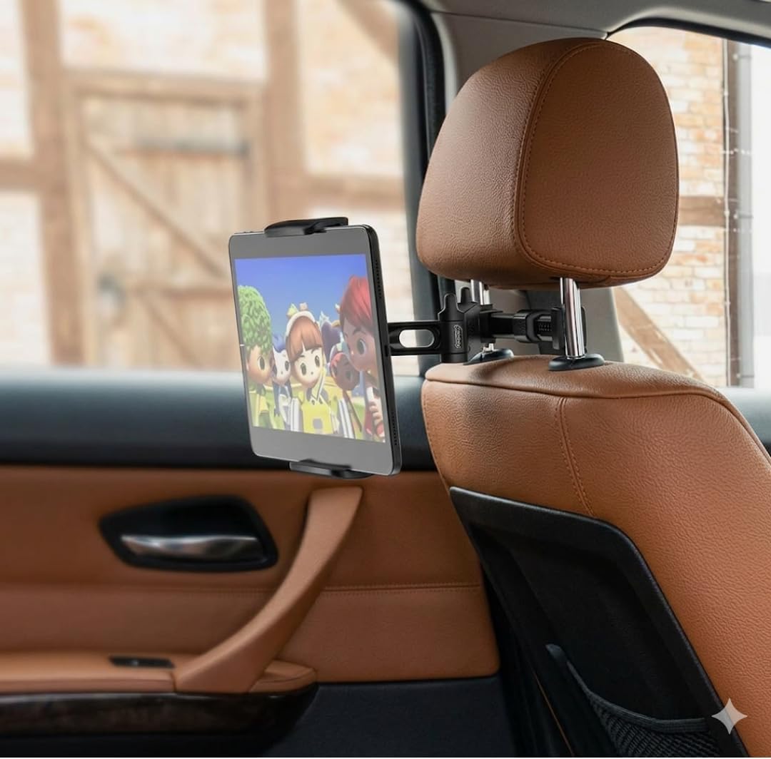 Kamakah Auto-Tablethalter – iPad- und Smartphonehalterung für Geräte von 4,7 bis 10,5 Zoll, passend
