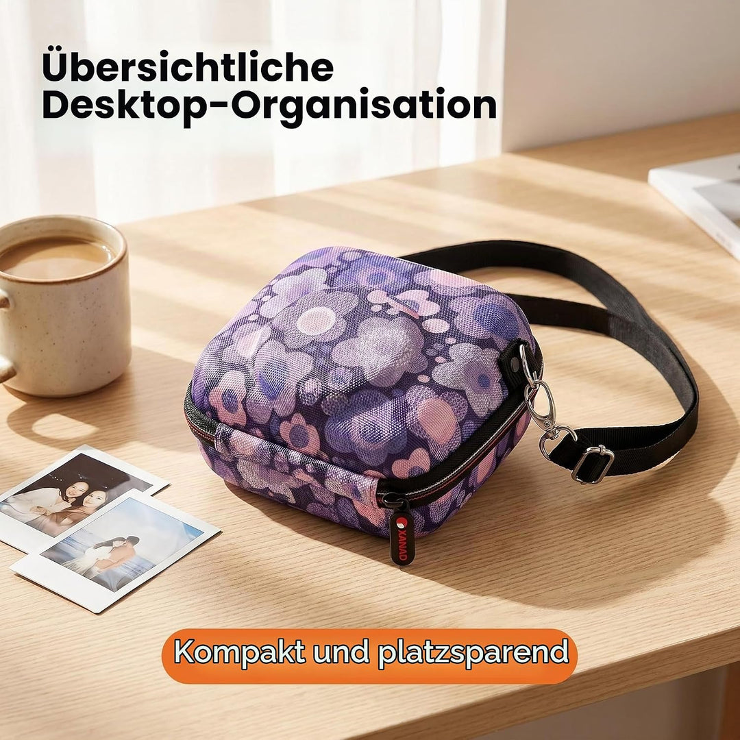 XANAD Schutzhülle für Fujifilm Mini 11 / 12 / 10 / 9 / 8 Eva Sofortbildkamera Tasche Lila, Lila