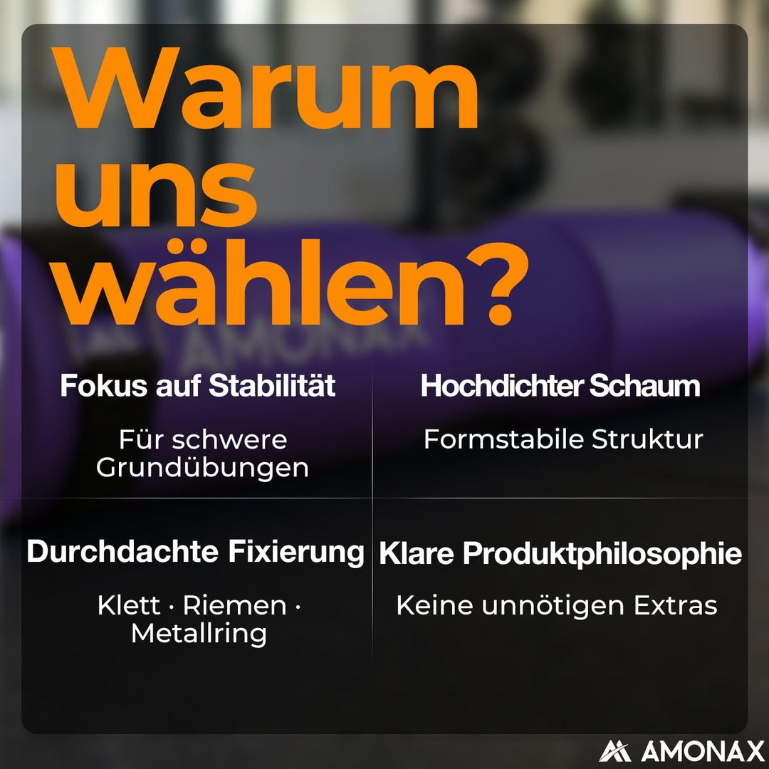 Amonax langhantel polster, extra dicke nackenpolster langhantel- Barbell Pad nackenschutz für hip th