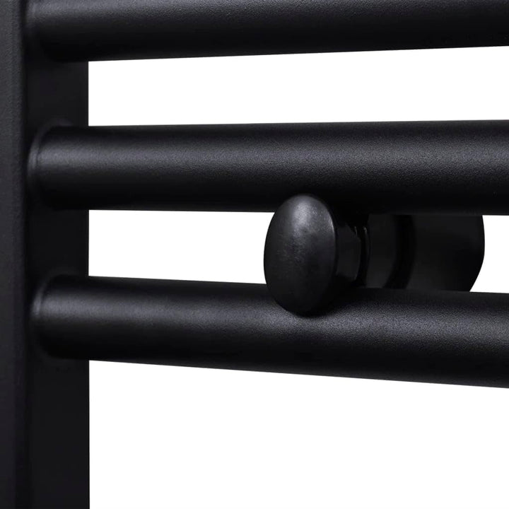 vidaXL Handtuchheizkörper Badheizkörper Handtuchheizer Badheizung 500 x 764 mm 500 x 764 mm Schwarz,