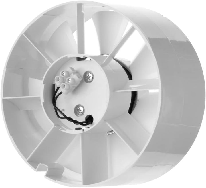 EUROPLAST Ø 150mm Rohrventilator Rohrlüfter Kanallüfter Zwischenbau Lüfter Ventilator Einschublüfter