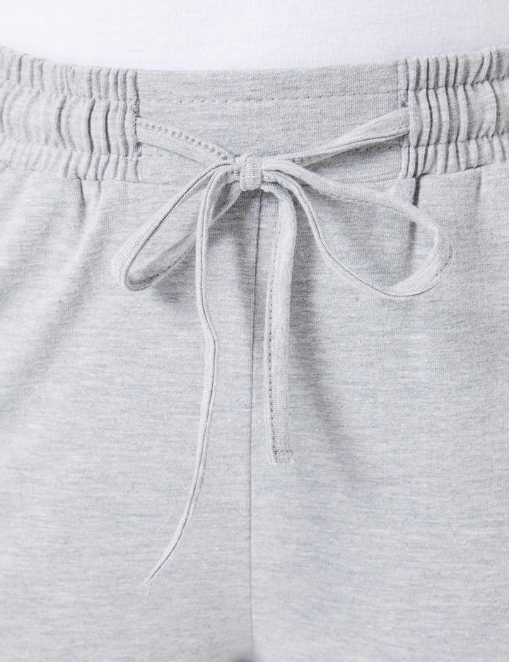 KAFFE Casual Hose Linda Damen Hose Casual Pants lang Jogginghose Freizeithose M Light Grey Melange,