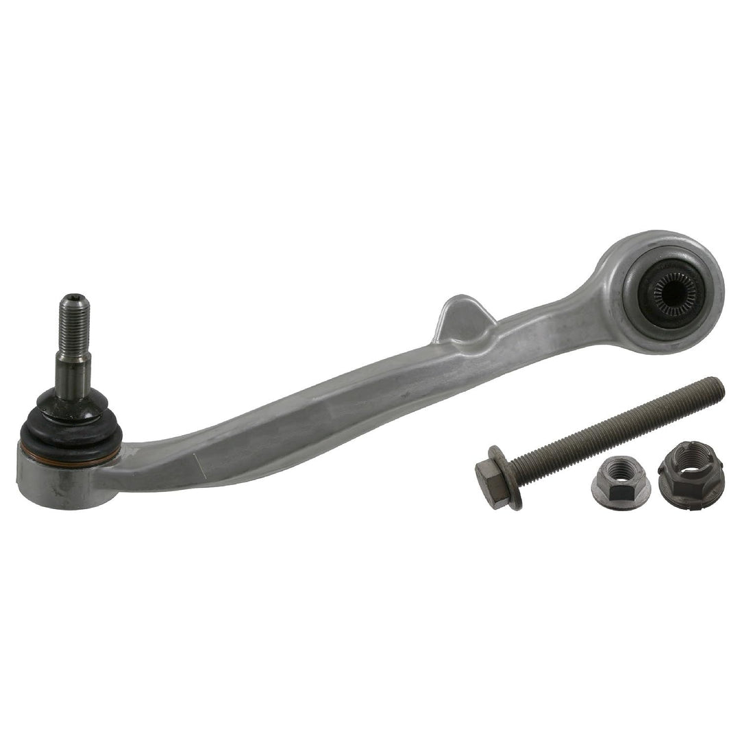 febi bilstein 40371 Querlenker mit Lager, Gelenk und Anbaumaterial, 1 Stück Vorderachse links, Vorde