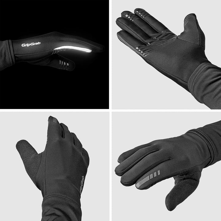 GripGrab Insulator 2 Frühling Herbst Übergangshandschuhe Dünne Langfinger Fahrradhandschuhe Winter U