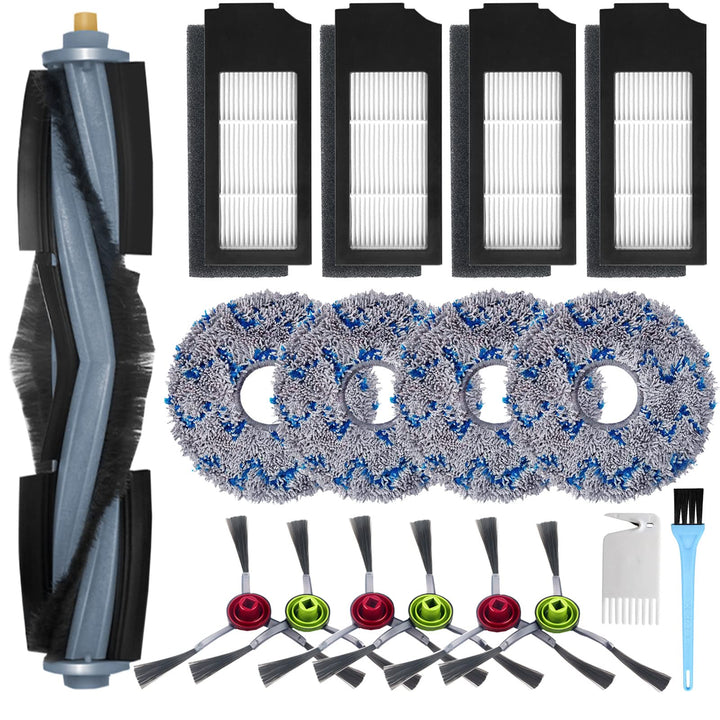AiLomey Zubehör für Ecovacs DEEBOT X1 Omni, Ersatzteile für Ecovacs Deebot X1 Turbo Staubsauger, 1 H