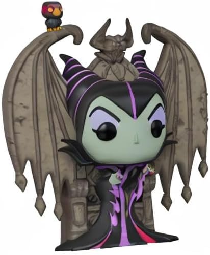Funko Pop! Deluxe: Villains-Maleficent Onthrone - Disney Villains - Vinyl-Sammelfigur - Geschenkidee