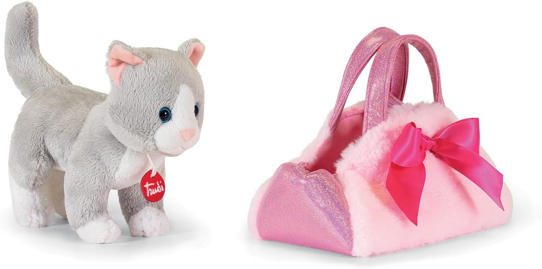 Trudi Katze Pink Fashion Bag Plüsch, Geschenkidee | 15x20x11zm Grösse XS | Fashion Pets | Modell 560