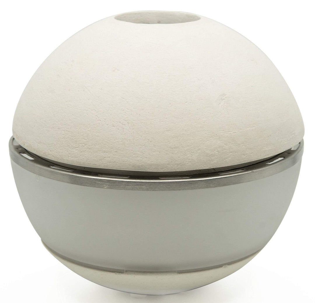 Hecht International 203400101-HE Salzofen Salino weiss erzeugt Wasserdampf