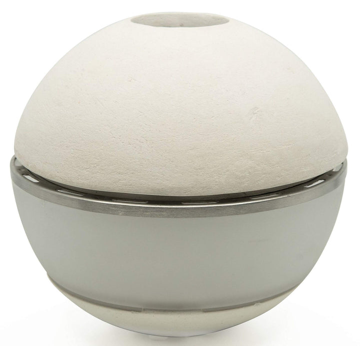 Hecht International 203400101-HE Salzofen Salino weiss erzeugt Wasserdampf