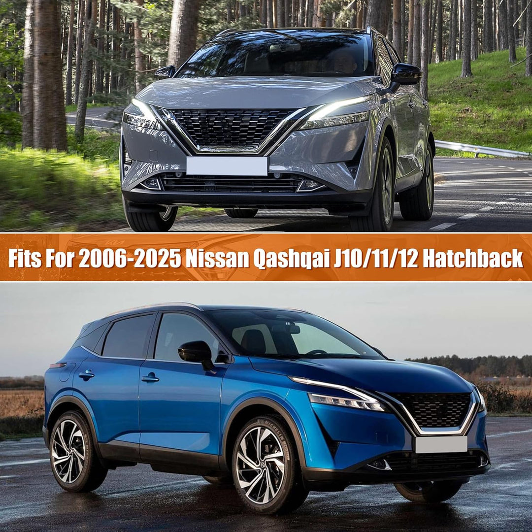 Autoabdeckung Wasserdicht Ersatz für 2006-2025 Nissan Qashqai J10/11/12 | Vollgarage Autoplane Car C