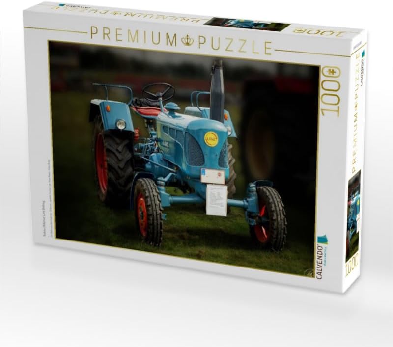 CALVENDO Puzzle Traktor Oldtimer Lanz Bulldog 1000 Teile Lege-Grösse 64 x 48 cm Foto-Puzzle Bild von