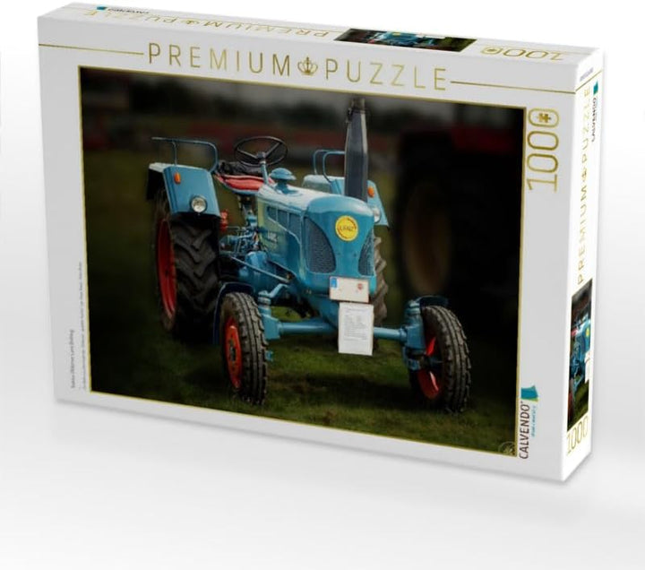 CALVENDO Puzzle Traktor Oldtimer Lanz Bulldog 1000 Teile Lege-Grösse 64 x 48 cm Foto-Puzzle Bild von