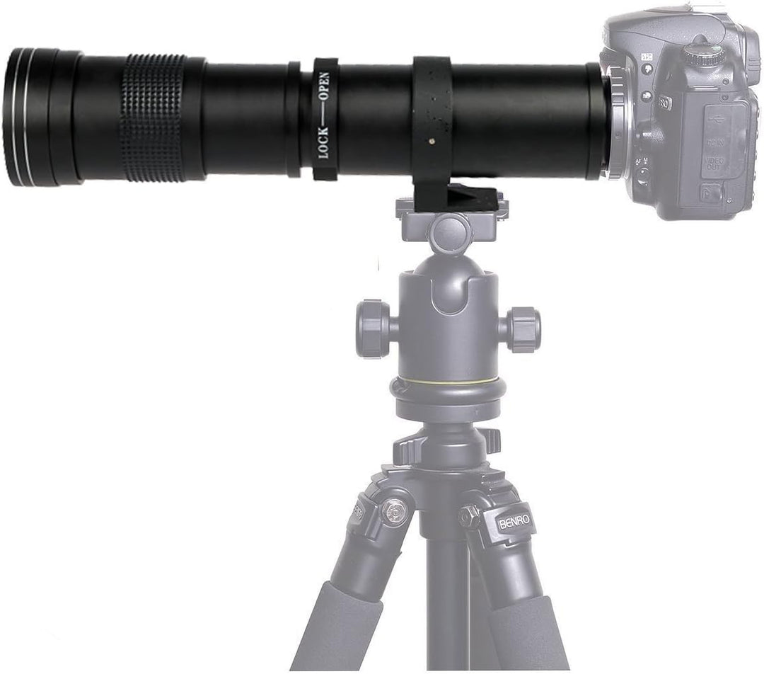 Fotga 420-800mm f/8.3-16 Super Telezoom Objektiv Teleobjektiv Zoomobjektiv Vario-Objektiv Lens mit T