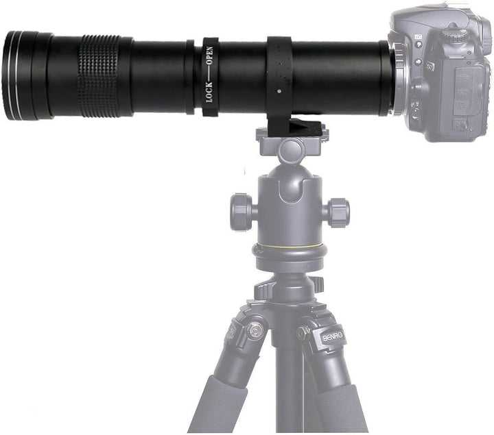 Fotga 420-800mm f/8.3-16 Super Telezoom Objektiv Teleobjektiv Zoomobjektiv Vario-Objektiv Lens mit T