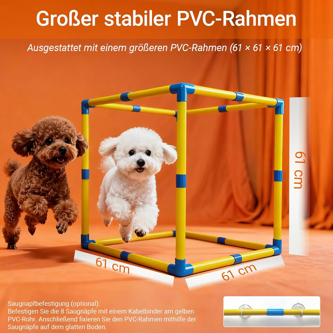Welpenspielstudio, mit 9 interaktiven Hundespielzeugen, Welpenanreicherungsspielzeug, um sie zu besc