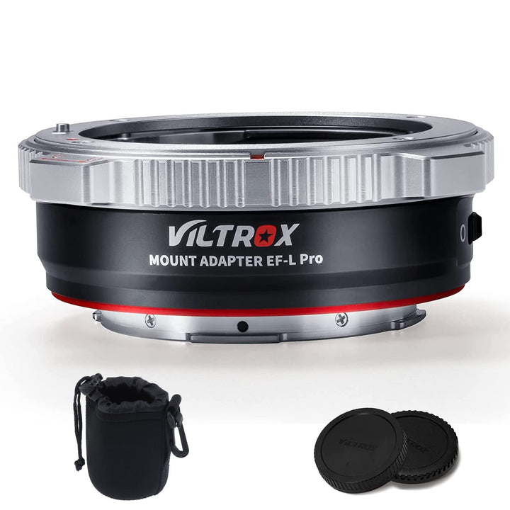 VILTROX EF-L Pro Bajonettadapter Autofokus Adapter Objektivadapter mit Sicheres Schloss für Canon EO