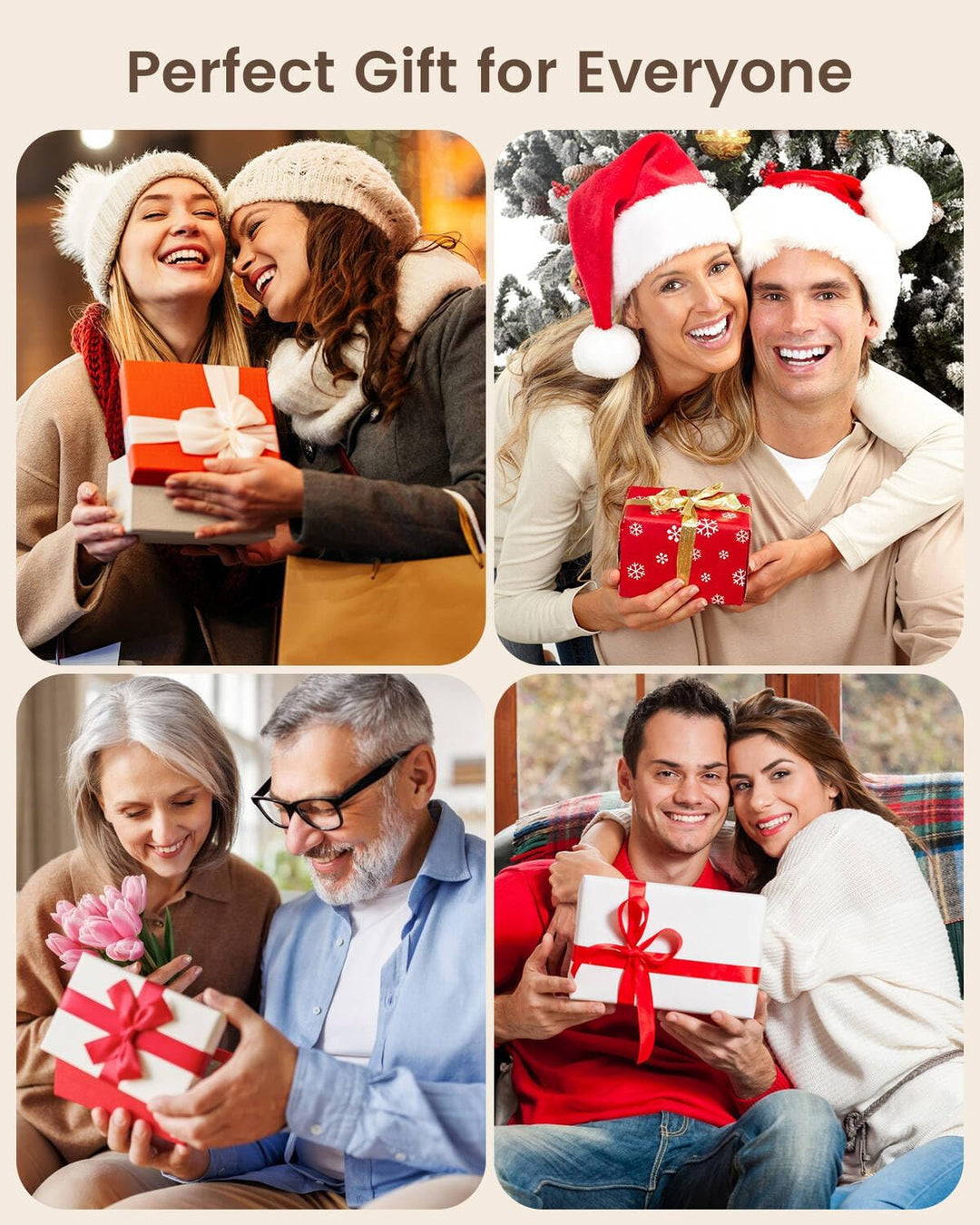 gabless Handwärmer Wiederaufladbar 2er-Pack, Elektrischer Handwärmer wiederverwendbar mit 3 Wärmestu