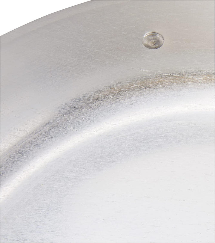 Pentole Agnelli Pfanne Aluminium 2 Griffen, Edelstahl 40 cm, 40 cm