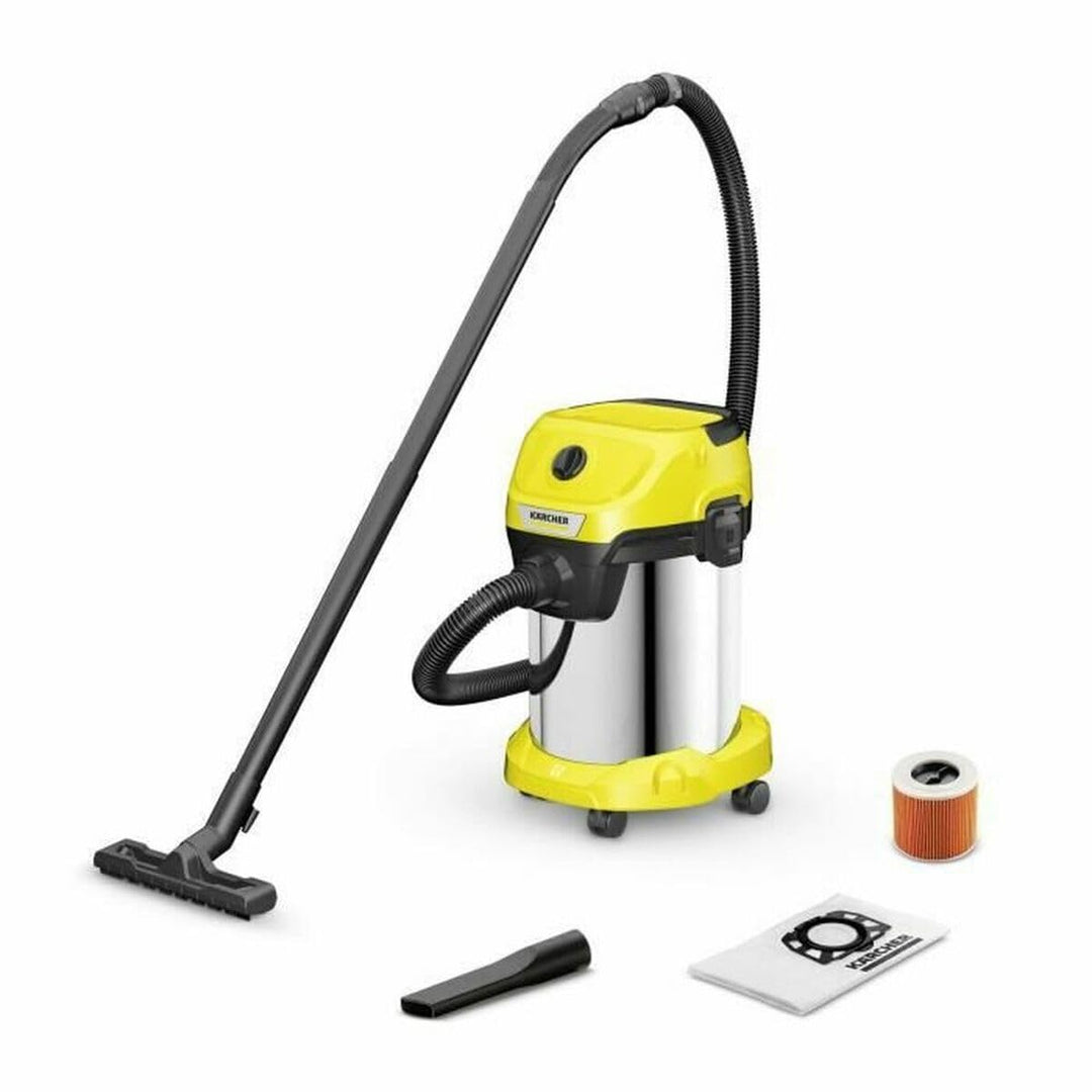 KARCHER WD 3 S V-19/4/20 Nass-/Trockensauger - 19 L Edelstahltank - 1000 W (Blasfunktion)