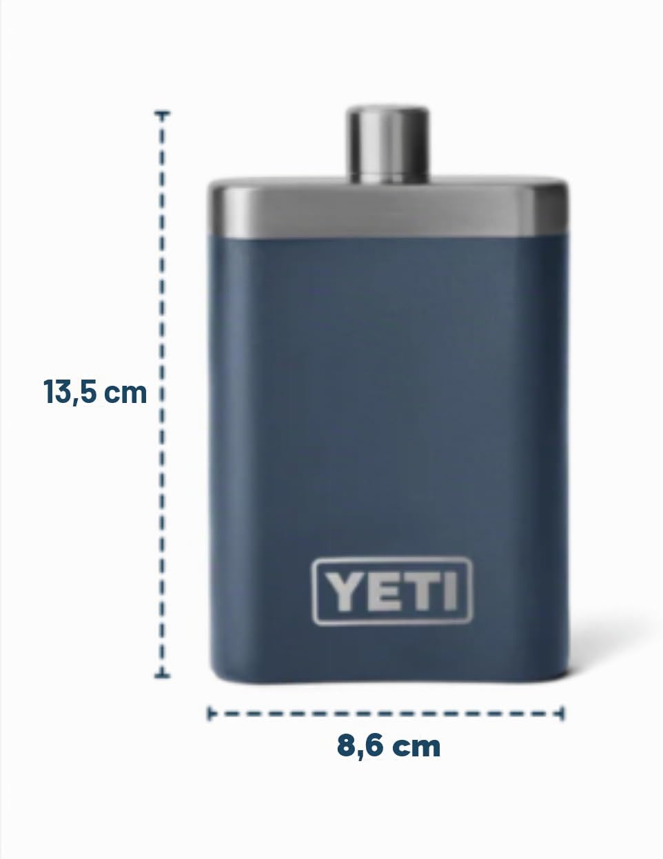 YETI Rambler Flachmann, Black Forest Green, 7 oz (207 ml), Black Forest Green