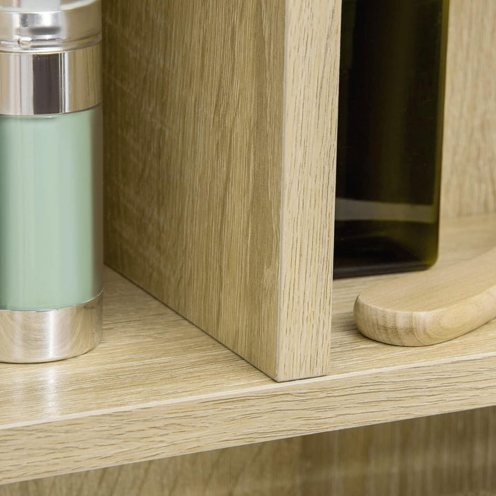 kleankin Spiegelschrank Badezimmer Wandschrank Badspiegelschrank mit Soft-Close-Funktion Badmöbel mi