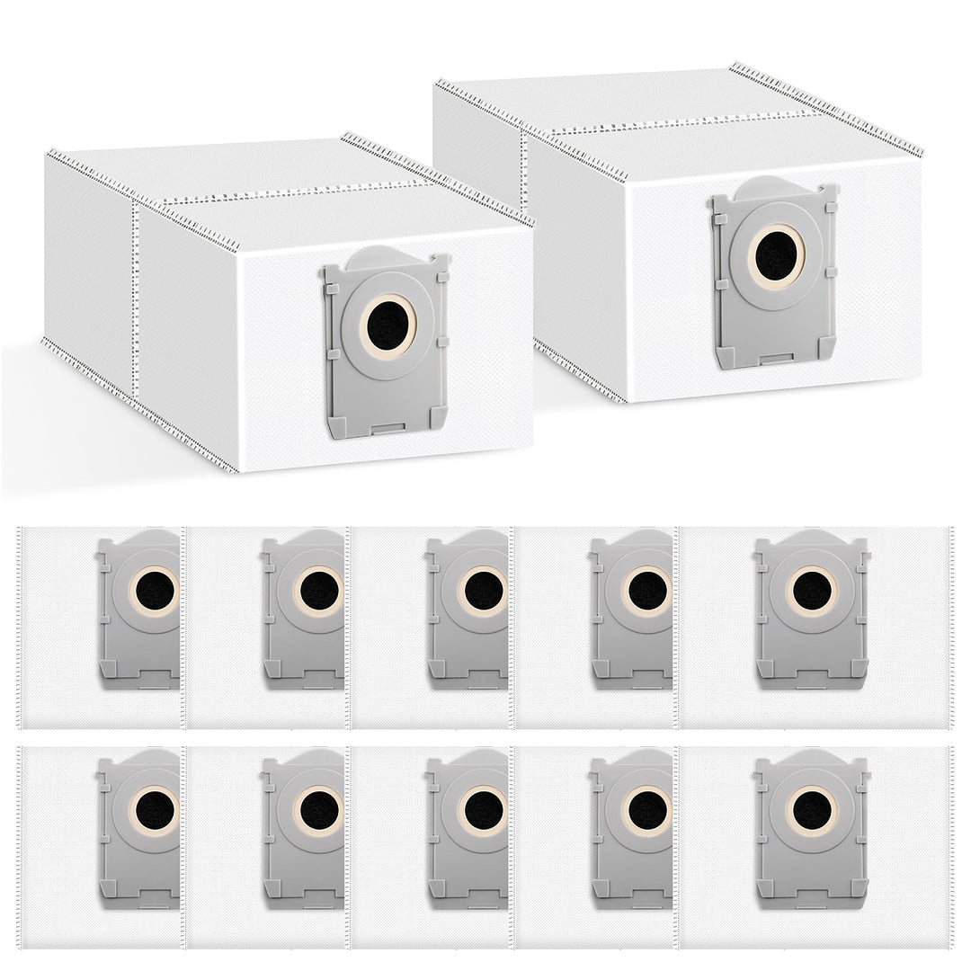 12 Stück Staubbeutel für Ecovacs Deebot X8/X9 Pro Omni/X8/X9 OMNI/X11 Pro Omni/T80 Pro Omni/T50/T50