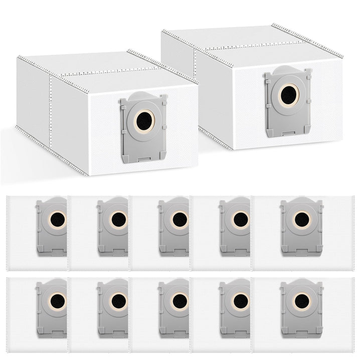 12 Stück Staubbeutel für Ecovacs Deebot X8/X9 Pro Omni/X8/X9 OMNI/X11 Pro Omni/T80 Pro Omni/T50/T50