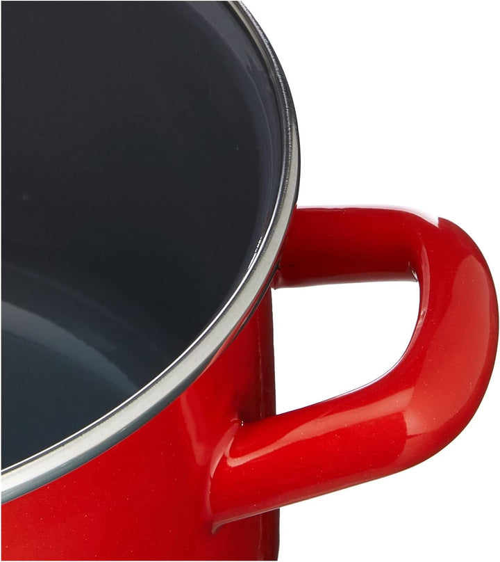 Karl Krüger 31716RO Kochtopf, Rot