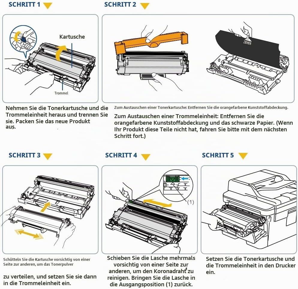 TN2510 XL TN-2510XL MFC-L2835DW Toner Kompatibel für Brother TN-2510 TN2510XL 2510 XL für HL-L2400DW