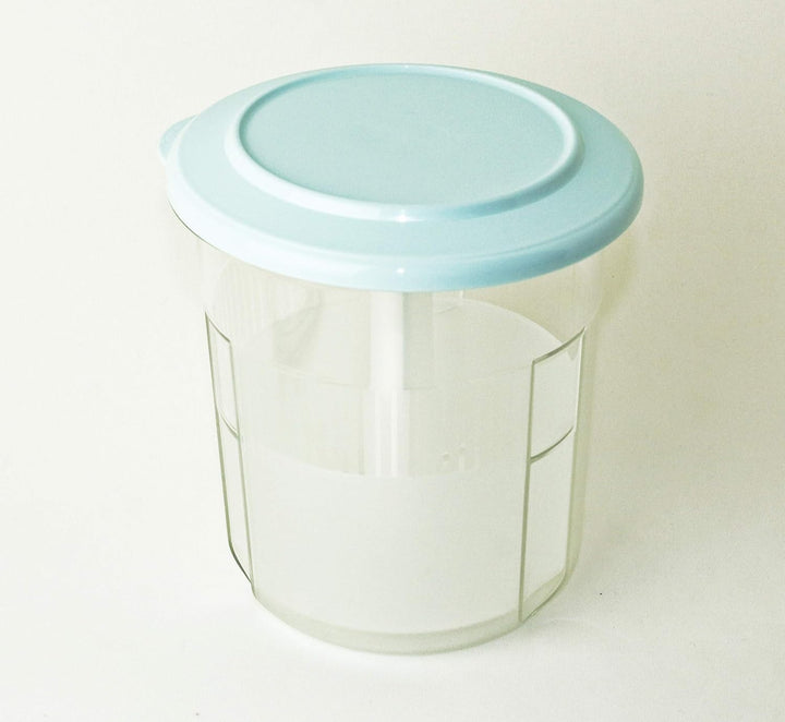 Tafelperle TUPPERWARE Gurkenlift Hellblau/Weiss/TRANSPARENT 1,3L