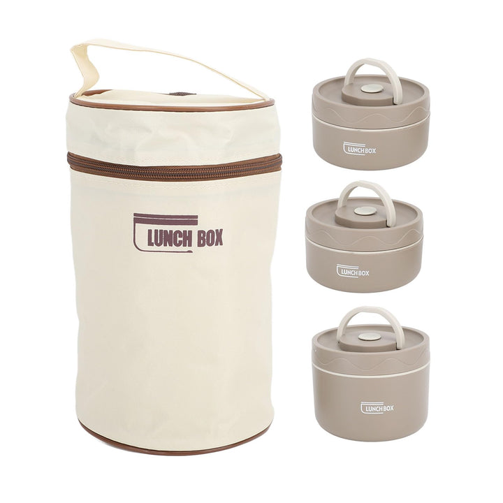 Thermo Lunchbox, Sealed Insulated Lunch Container 304 Edelstahl Thermo Box mit Thermotasche für Wärm