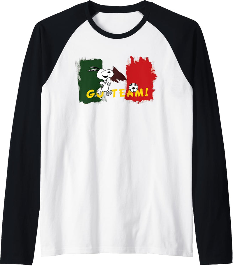 Peanuts Go Mexico Raglan