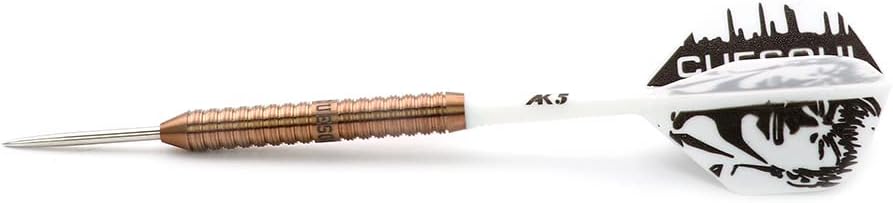 CUESOUL Big Beast 90% 26g/27g Steel Tip Tungsten Dart Set mit Dart Case 26g CSBB-90Y26K5, 26g CSBB-9
