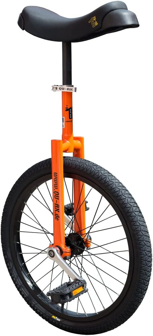 QU-AX Unisex – Erwachsene Luxus Einrad, Orange, Einheitsgrösse EU