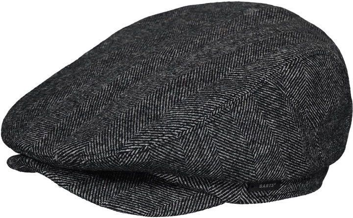 Barts Herren Baskenmütze Oslo Cap L 0019-DARK GRAY, L 0019-DARK GRAY