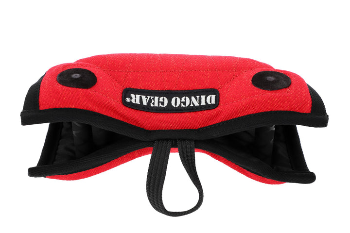 Dingo Gear Beisskissen,Beisswurst für Welpen aus Nylcot mit 2 Griffe Rot Hard Hundetraining S00708 R