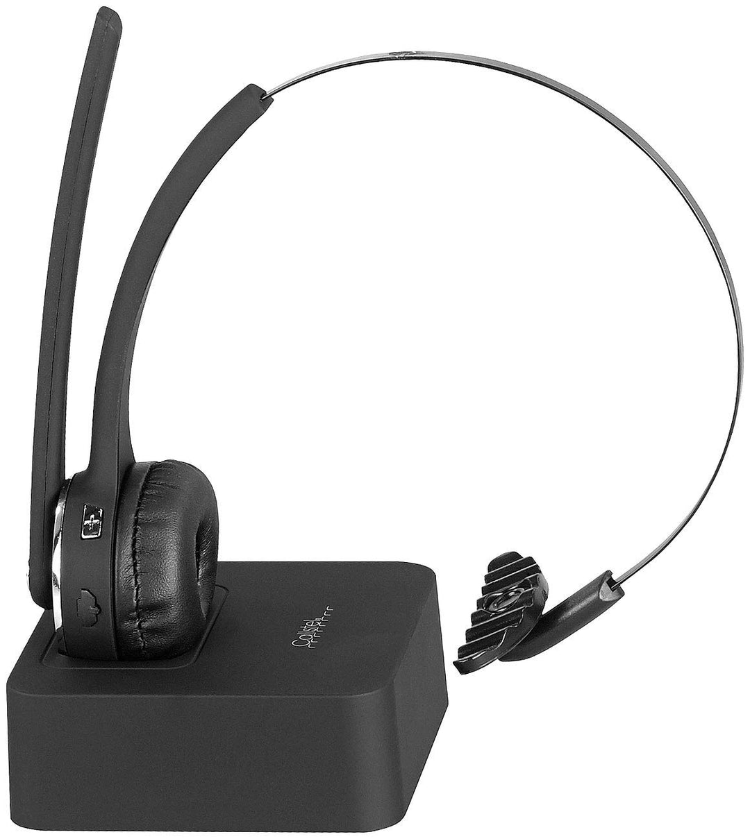 Callstel Headset Mikrofon: Profi-Mono-Headset mit Bluetooth, Geräuschunterdrückung, 15-Std.-Akku (Mi